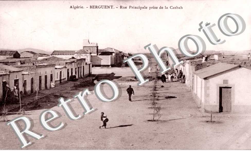 Rue Principale prise de la Casbah