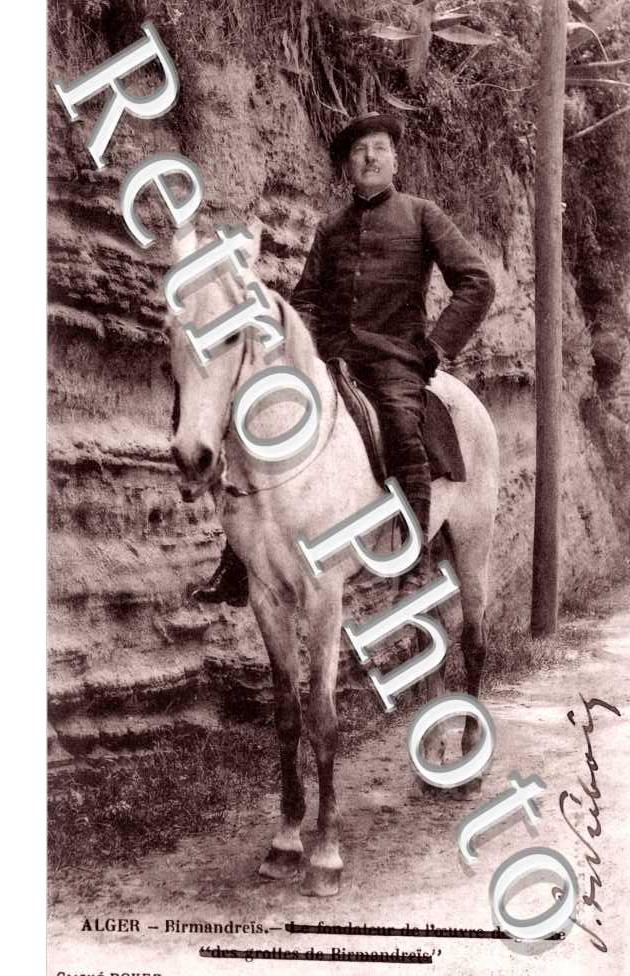 le fondateur de l&#039;oeuvre de guerre " des grottes de Birmandreis "