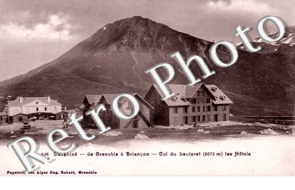 Col du Lautaret et les Hotels