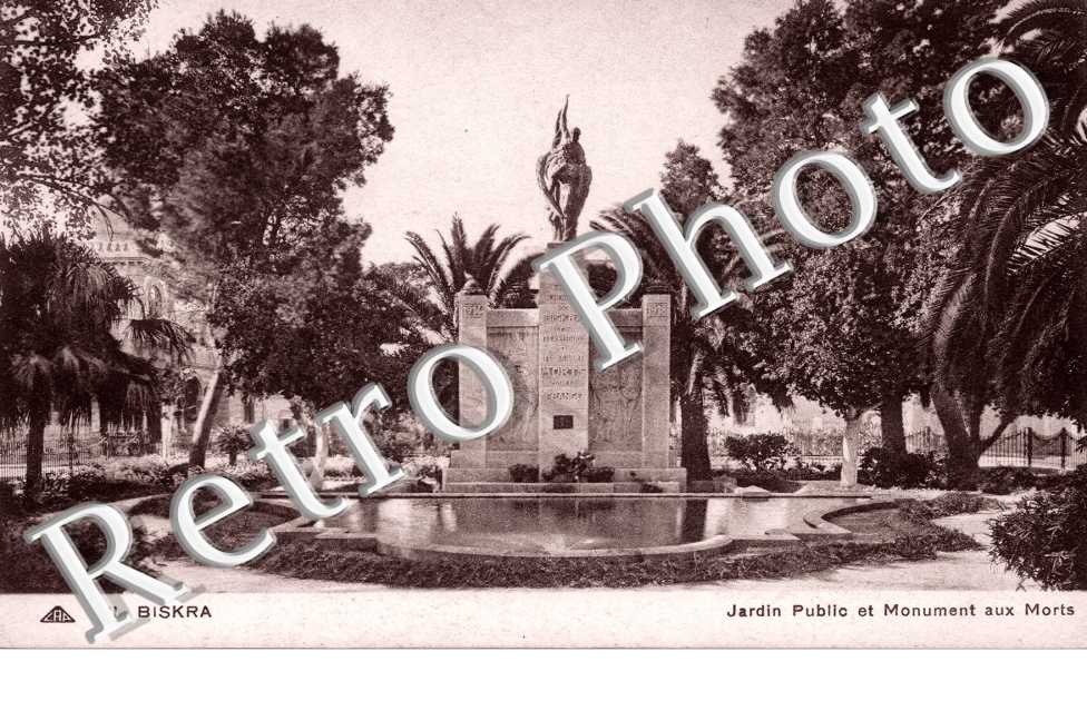 Jardin Public et Monument aux Morts