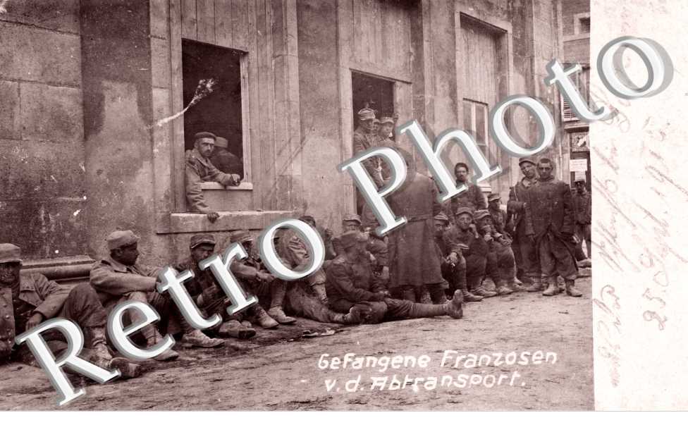 prisonniers francais en le 25 septembre 1915