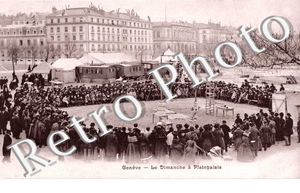 Le Dimanche a Plainpalais