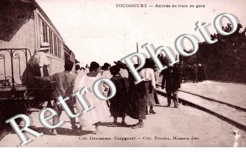 Arrivee du Train en Gare
