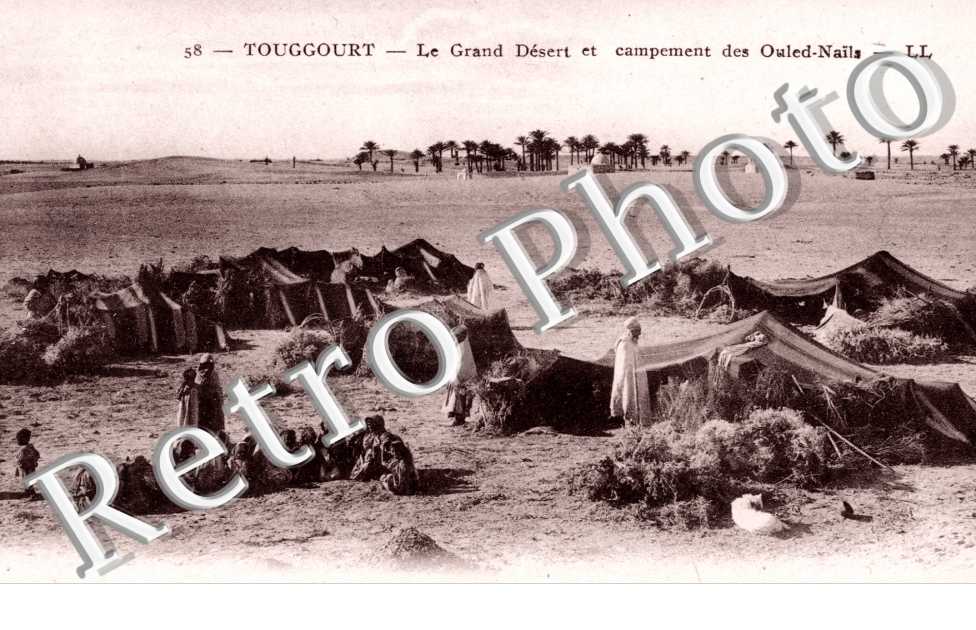 le Grand Desert et Campement des Ouled-Nails