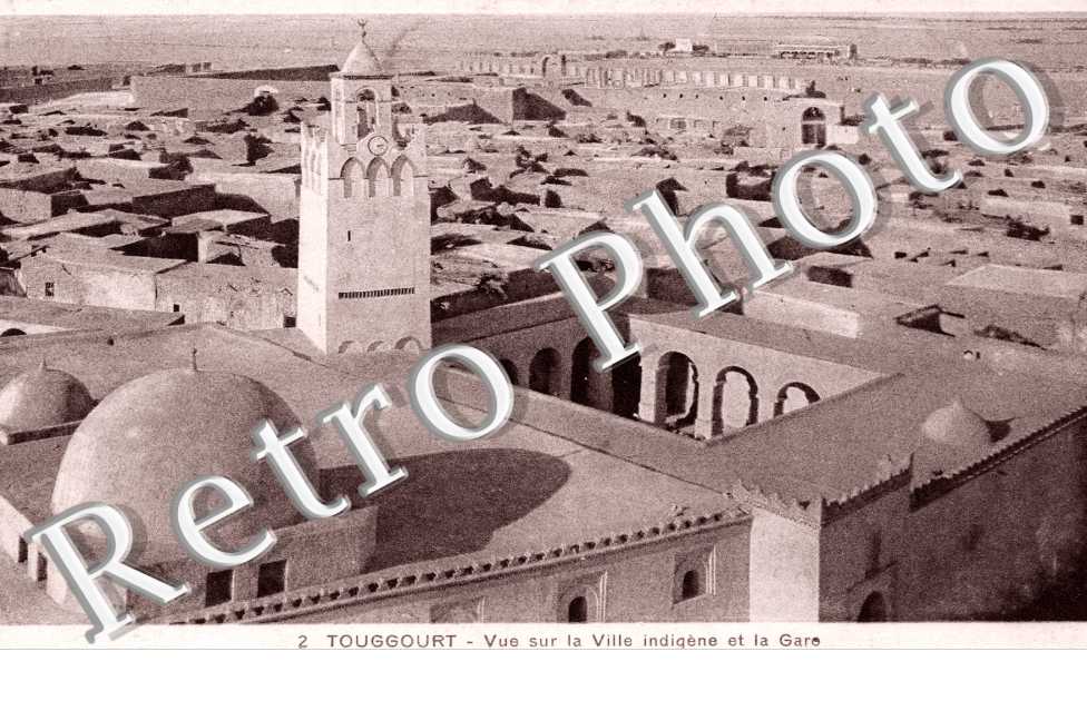 Vue sur la Ville indigene et la Gare