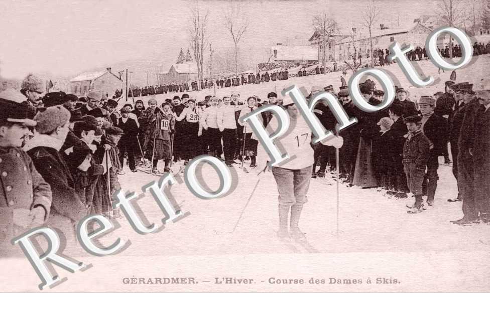 Sport d&#039;Hiver - course de ski dames