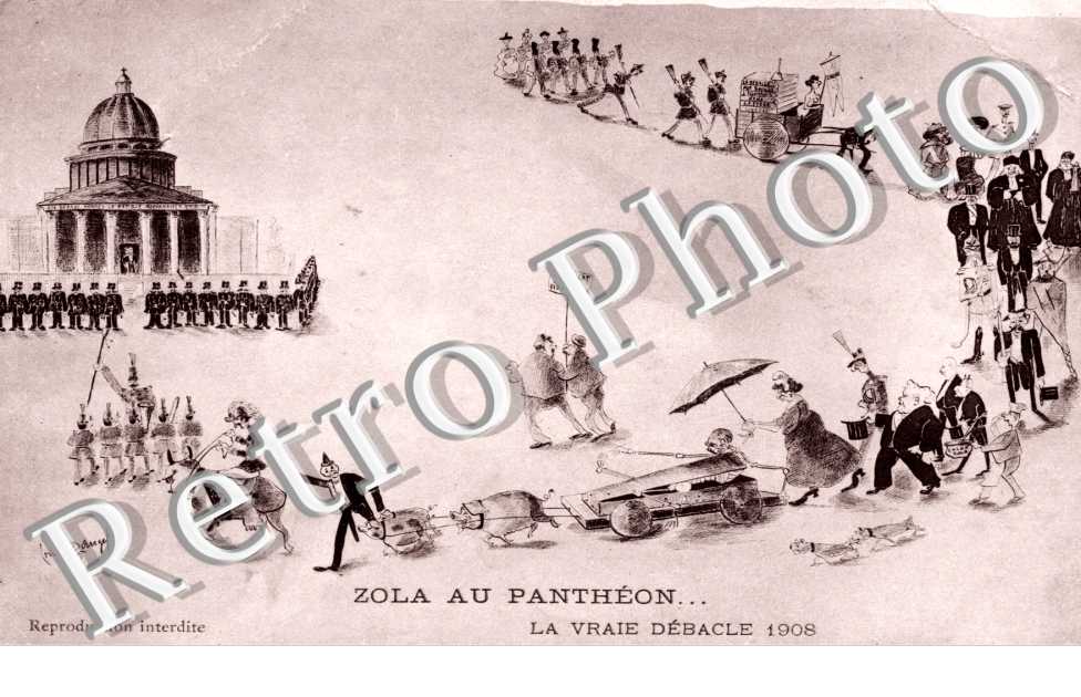 ZOLA AU Pantheon La vraie debacle 1908