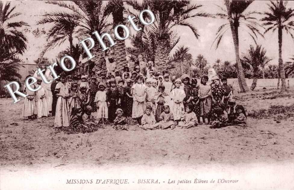 Missions d&#039;Afrique, les petites eleves de l&#039;ouvroir
