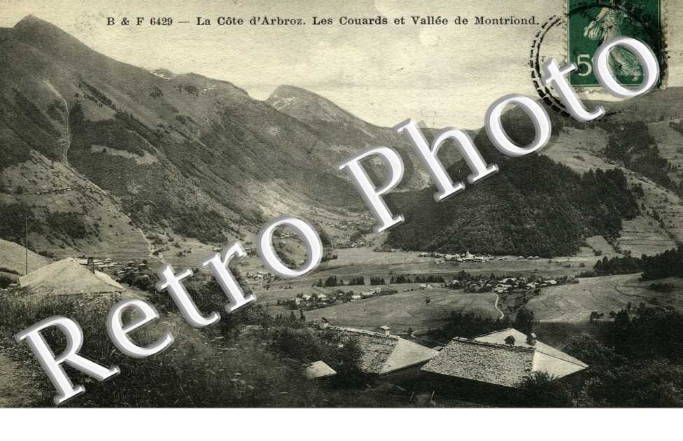 La cote d&#039;Arbroz - Les Couards et vallee de Montriond
