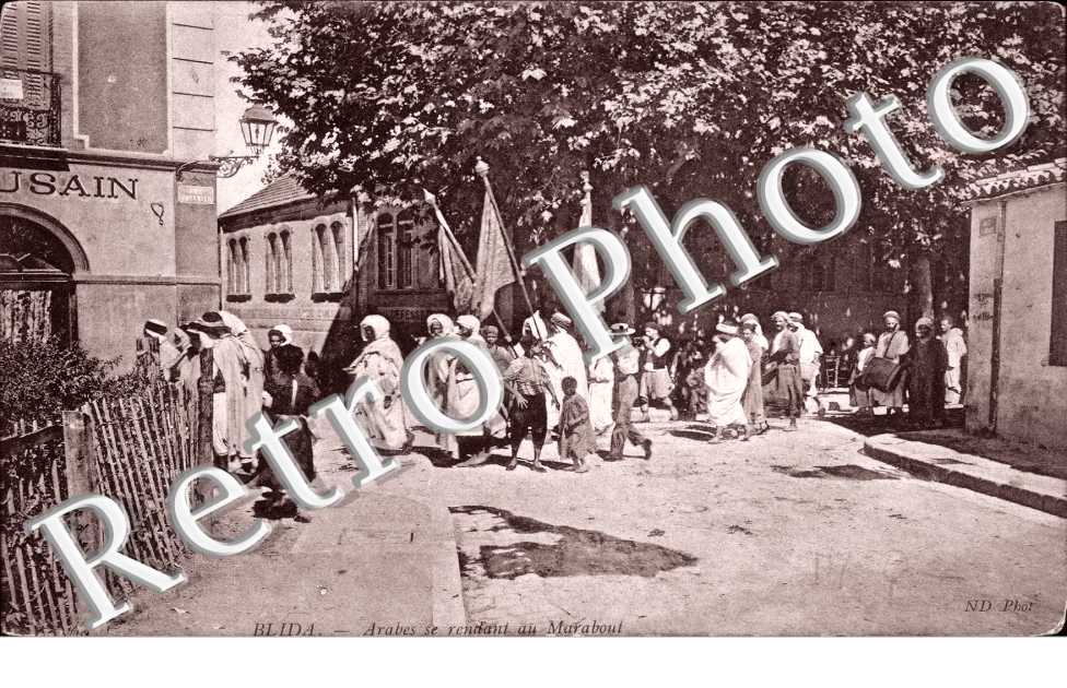 arabs se rendant au Marabout