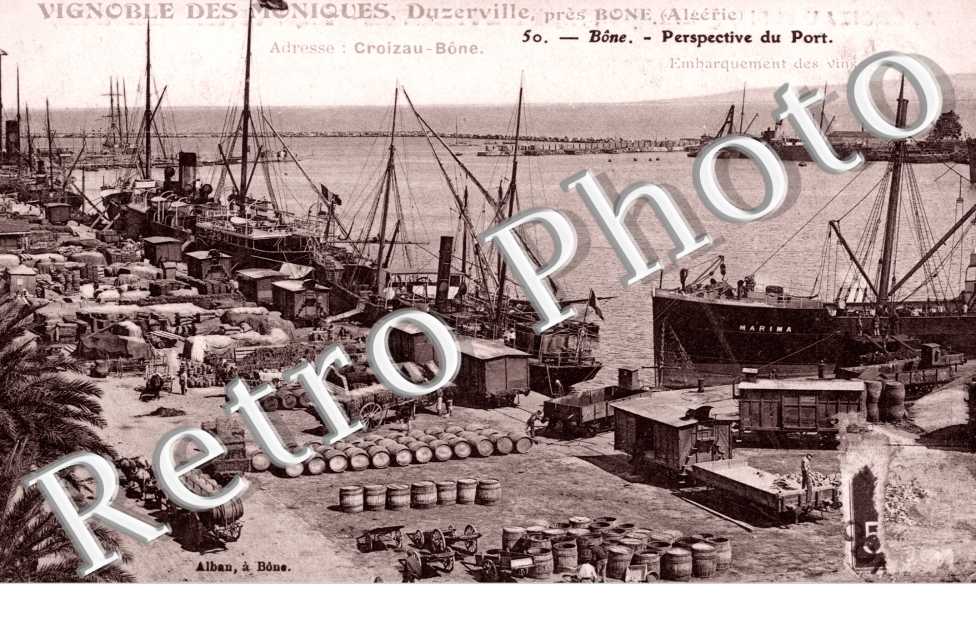 Embarquement des Vins, Perspective du Port