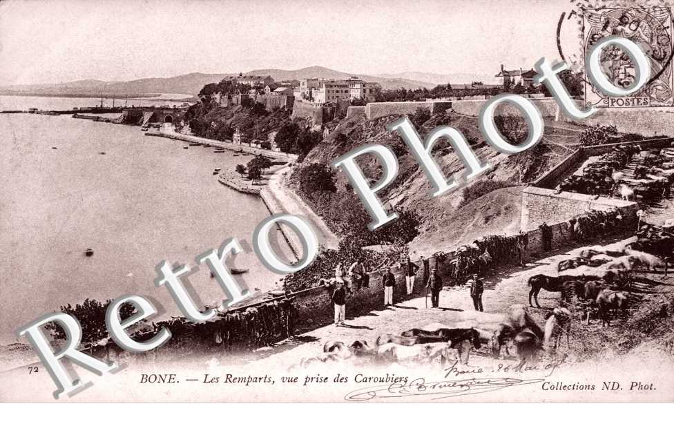 les Remparts, Vue prise des Caroubiers