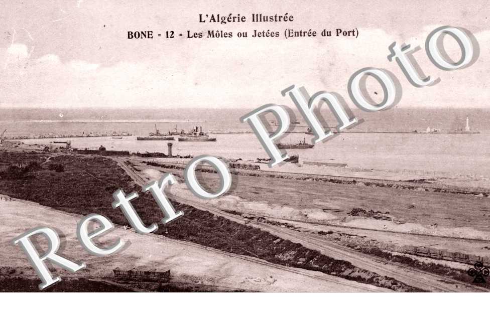 Les Moles ou Jetees (entre du port)