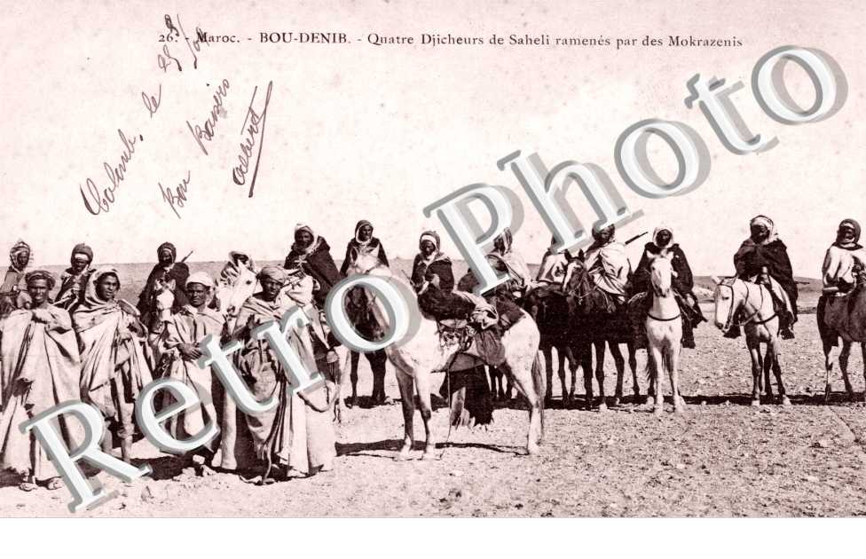 Quatre Djicheurs de Saheli ramenes par des Mokrazenis
