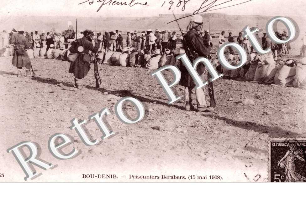 Prisonniers Berabers 15 mai 1908