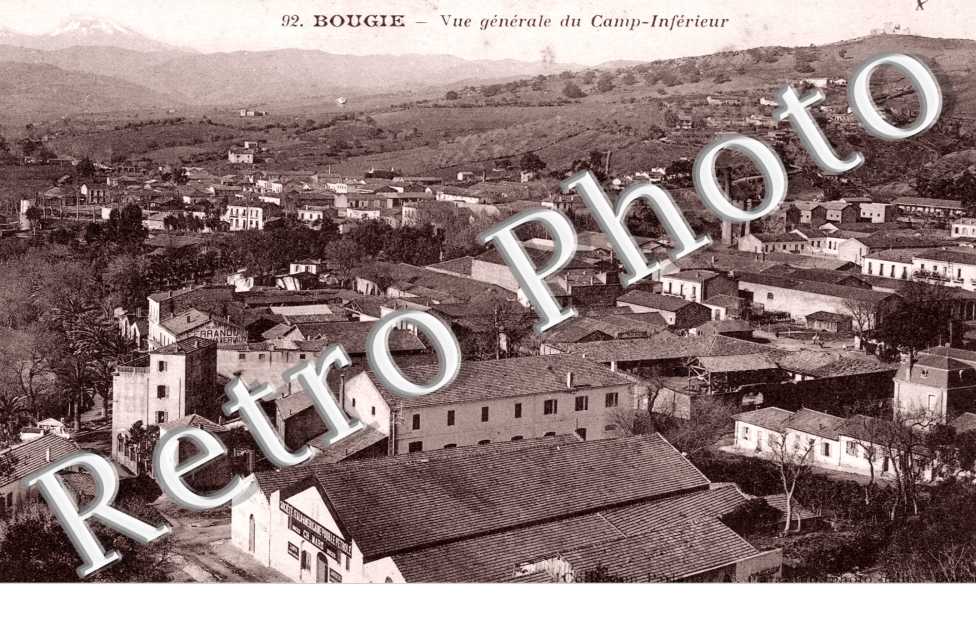 Vue generale du Camp inferieur