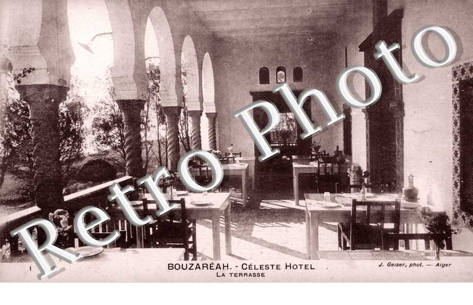 Celest-Hotel - la terrasse