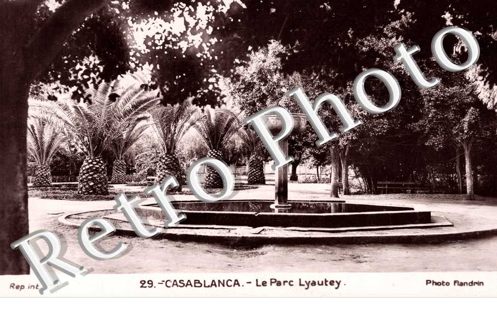le parc Lyautey