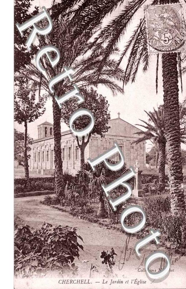 Le jardin et l'église