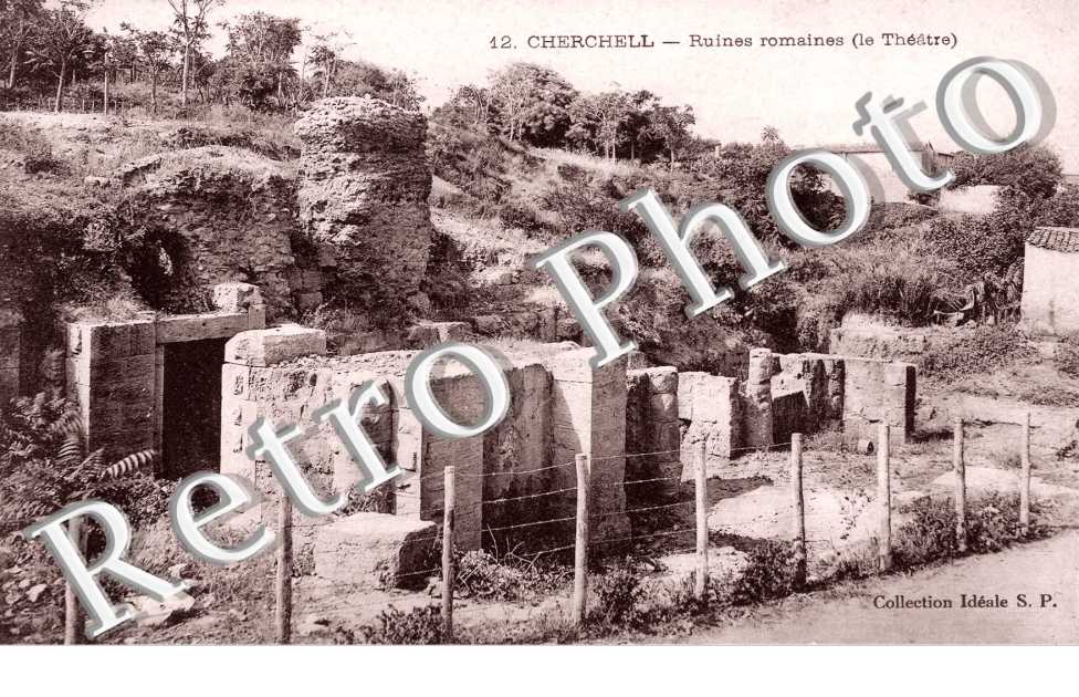 Ruines romaines, le théâtre