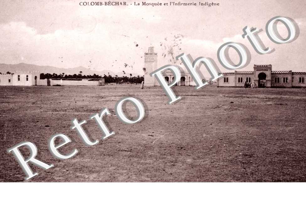 la Mosquée et l'infirmerie indigène