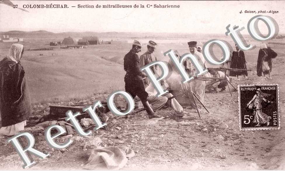 Section de Mitrailleuse de la Compagnie Saharienne