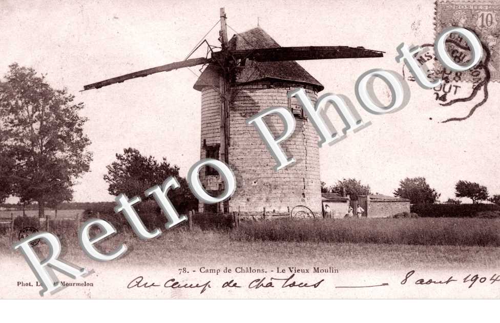 Camp de Chalons  Le vieux moulin