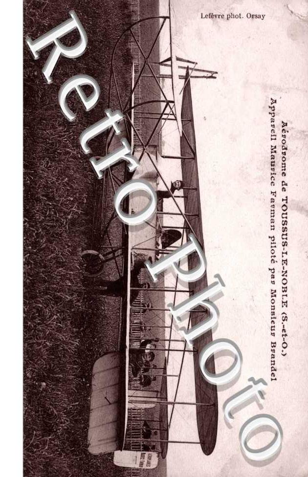 Appareil Maurice Farman piloté par M. Brandel