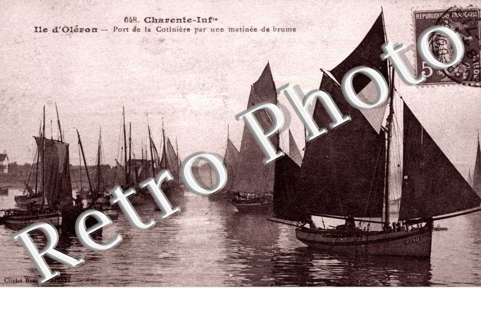 port de La Cotiniere par une matinee de brume