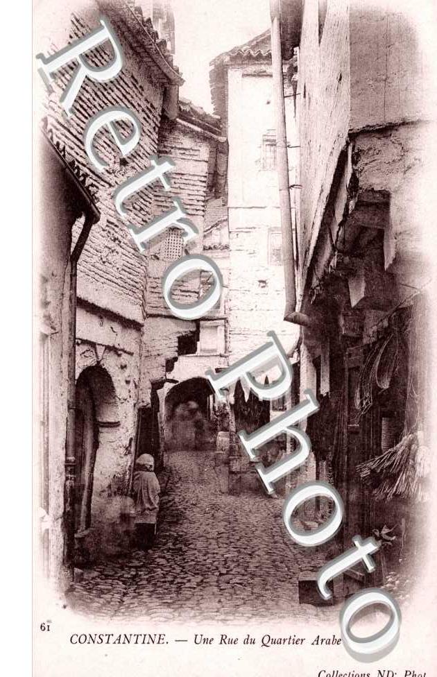 une rue du quartier arabe