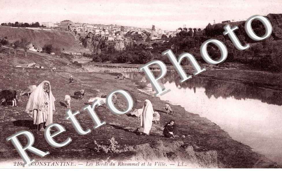 les Bords du Rhummel et la Ville