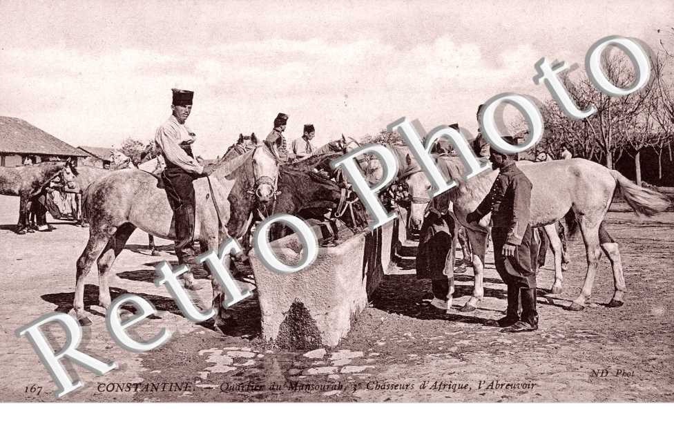 Quartier du Mansourah, Chasseurs d'Afrique, l'Abreuvoir