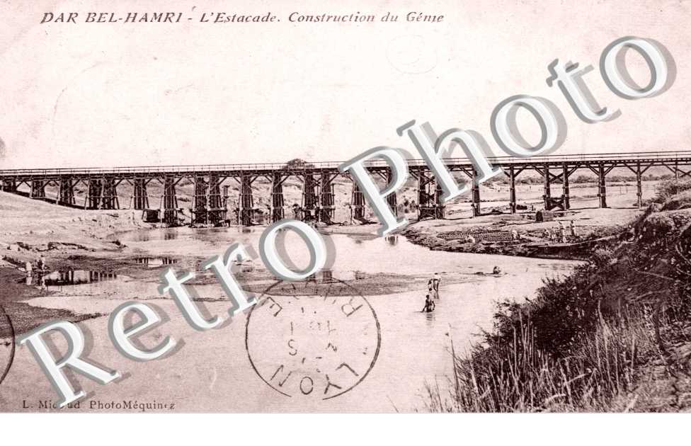 l'Estacade, Construction du Genie