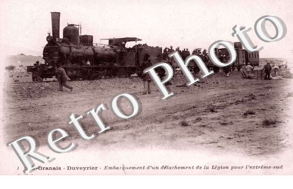 Sud Oranais, Embarquement d&#039;un Detachement de la Legion pour l&#039;Extreme-Sud