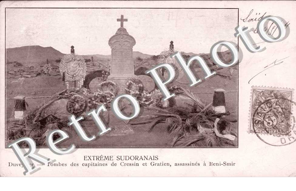 Tombe des Capitaines de Cressin et Gratien assasines a Beni-Smir
