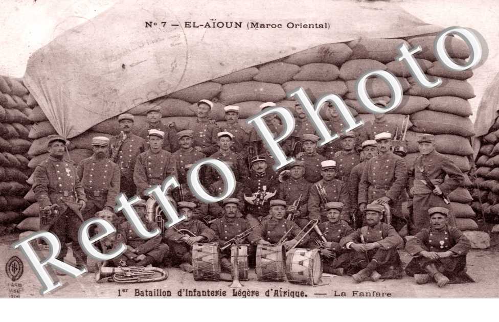 1er bataillon d&#039;infanterie legere d&#039;Afrique - fanfare