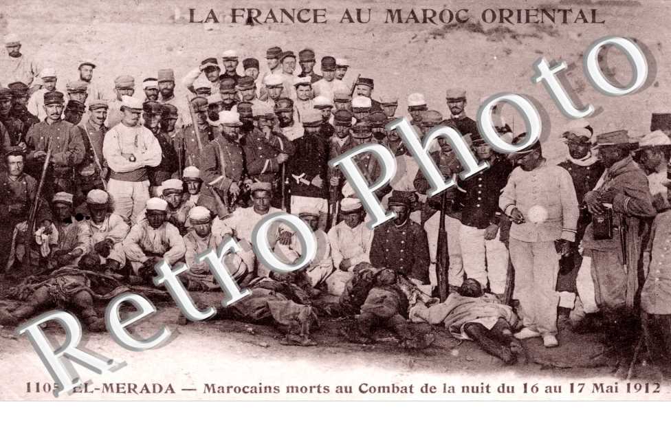 Marocains morts au Combat de la nuit du 16 au 17 mai 1912