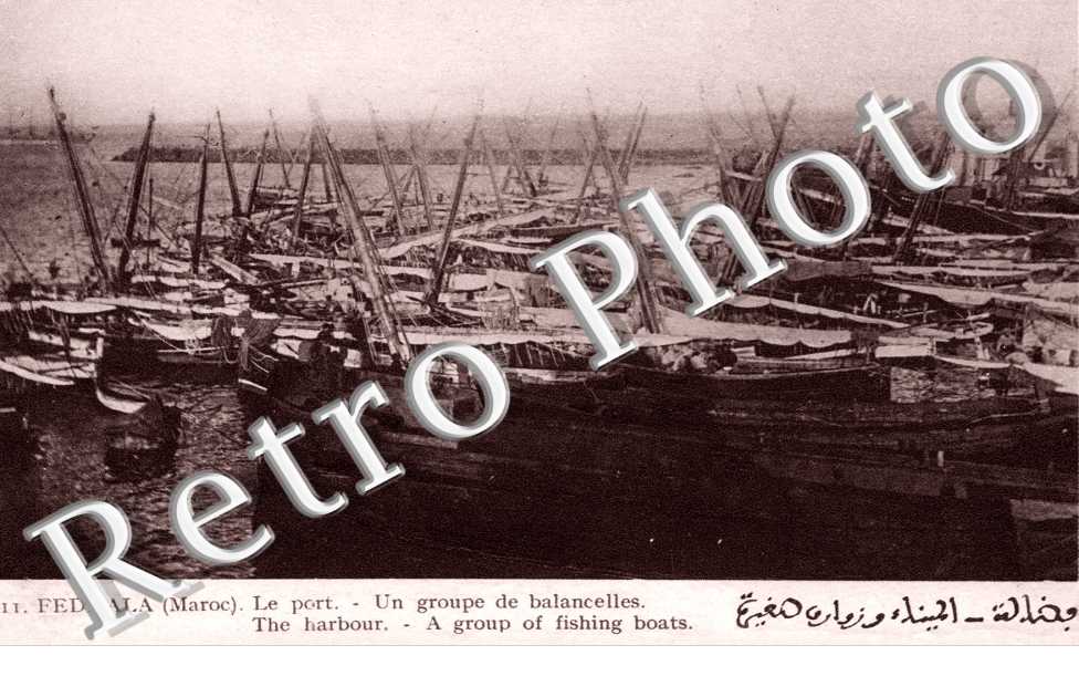 Le port - groupe de balancelles