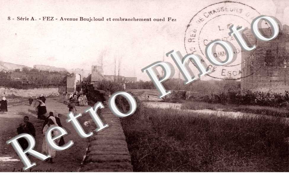 Avenue Boujeloud et embranchement oued Fez