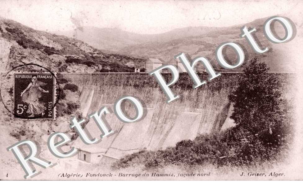 Barrage du Hammiz, Facade Nord