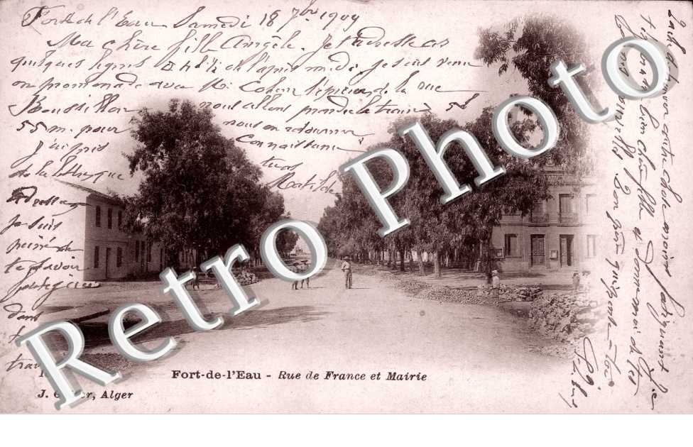 Rue de France et mairie