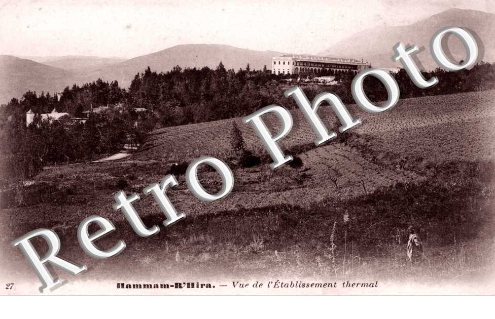 Vue de l&#039;etablissement thermal