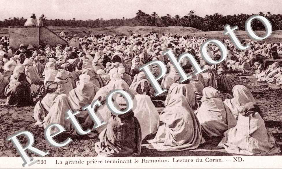 la Grande Priere terminant le Ramadan, Lecture du Coran