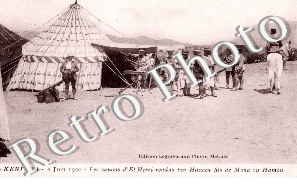 Canons d'El Herri 2 juin 1920