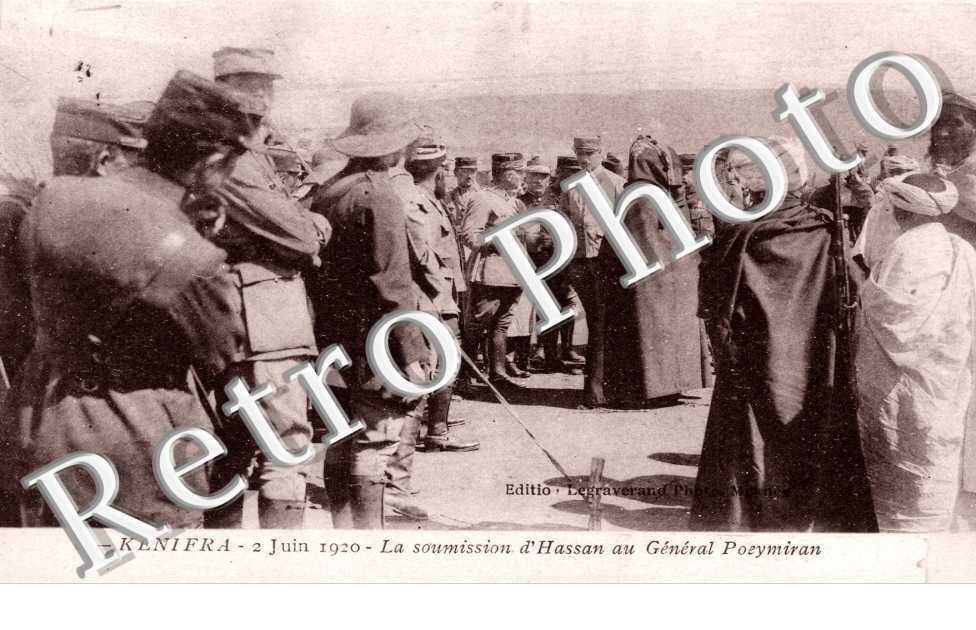 Soumission d'Hassan au General Poeymiran, 2 juin 1920