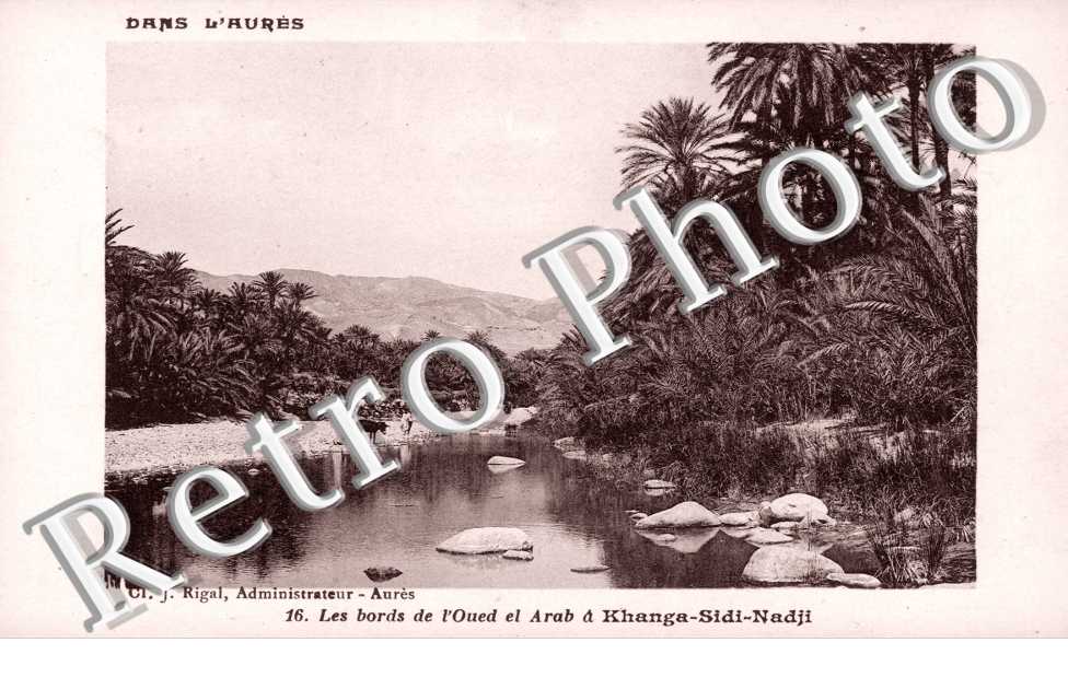 les Bords de l&#039;Oued el Arab a Khanga-Sidi-Nadji