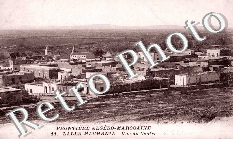 Frontiere algero-marocaine - Vue du centre
