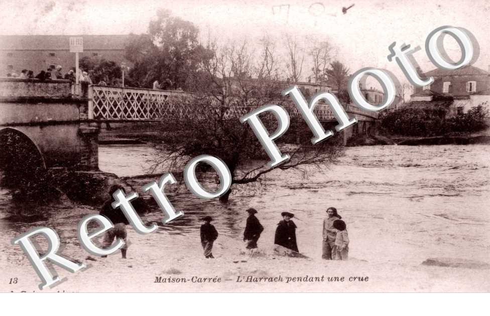 l'Harrach pendant une Crue