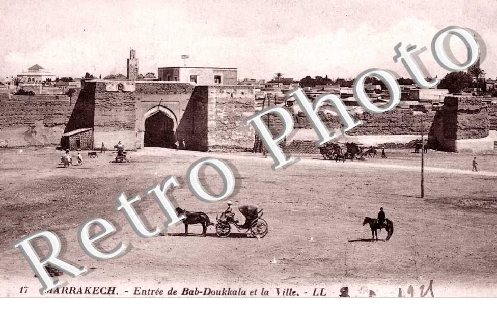 Entree de Bab-Doukkala et la Ville