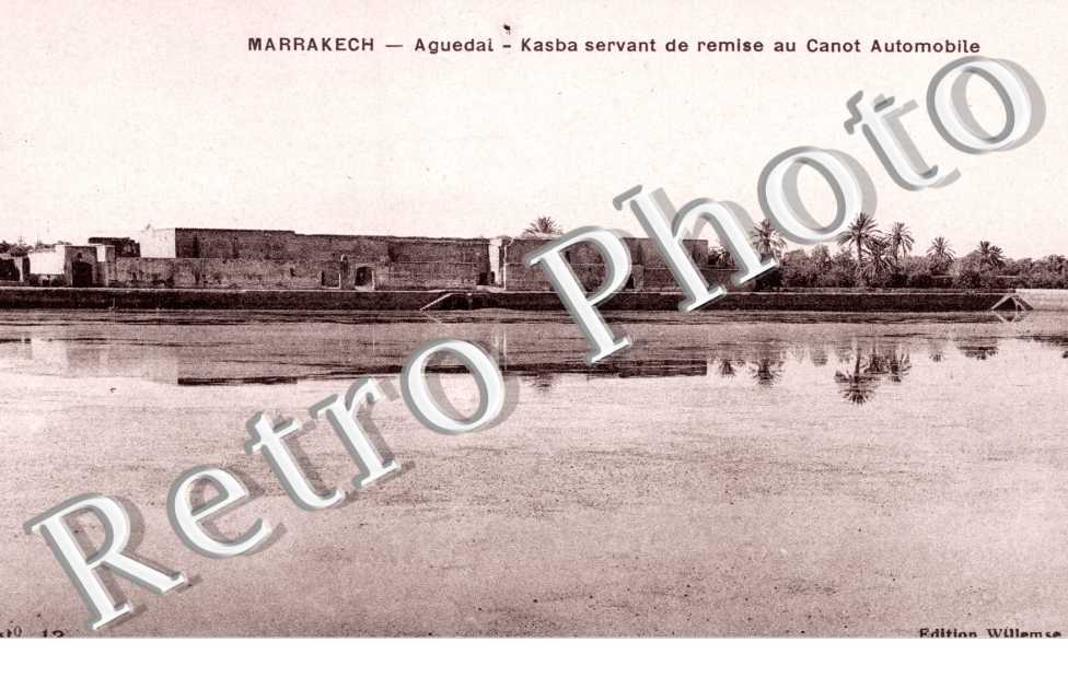 Aguedal, Kasba servant de remise au Canot Automobile